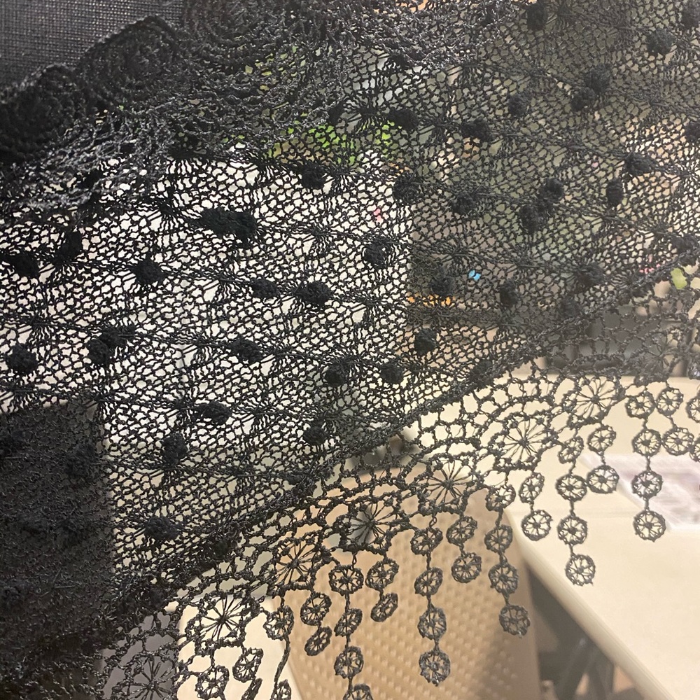 Beautiful black scarf